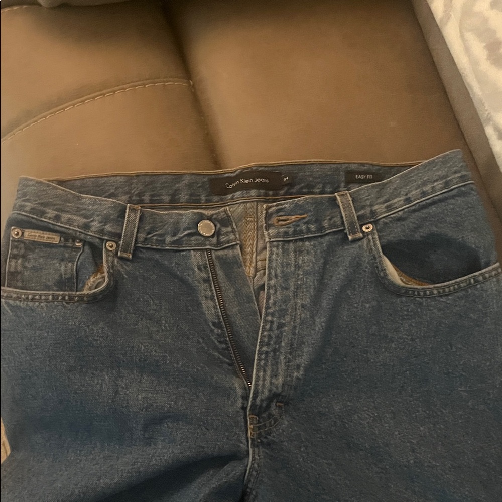 Calvin Klein Dark Blue Denim Jeans